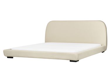 Bed Stof ROISEL 180 x 200 cm Lichtbeige