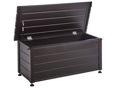 Coffre de rangement CAMPALTO 113 cm 50 cm Marron foncé