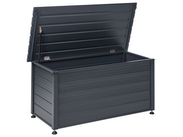 Coffre de rangement CAMPALTO 123 cm 60 cm Gris foncé