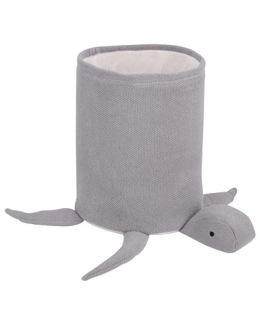 Kids Basket Turtle TANDA Cotton Grey