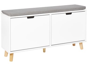 Shoe Storage Bench MINERAL White