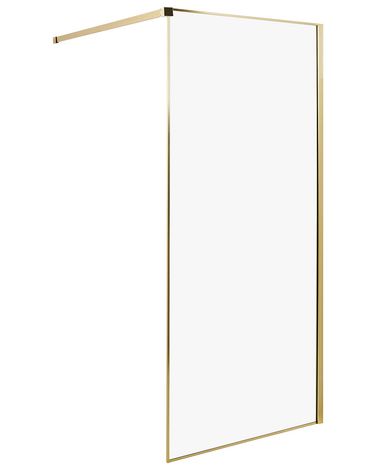 Douchescherm WASPAM 90 x 190 cm Goud