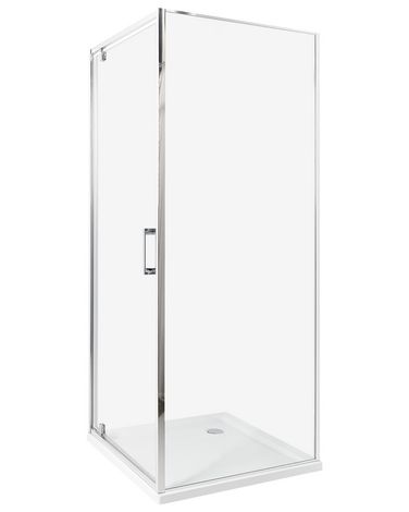 Cabine de douche DARLI 70 x 70 x 185 cm Argenté