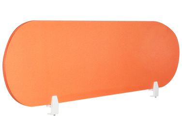 Desk Screen SPARKY 160 x 40 cm Orange