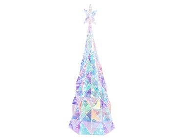 Décoration extérieure LED ICELAND Arbre de Noël 120 cm Multicolore