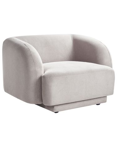 Fauteuil SKJANES Tissu Gris clair