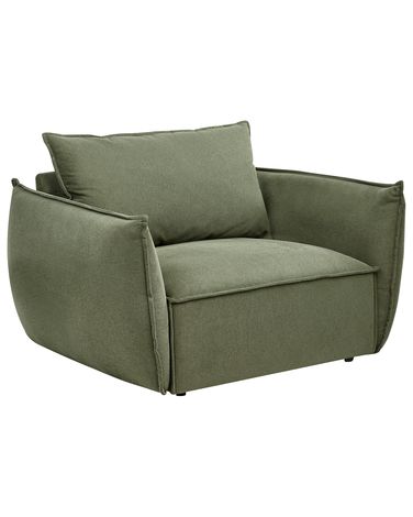Fauteuil KUNES Tissu Vert