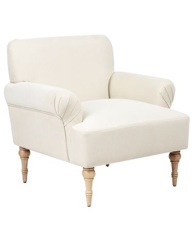 Fauteuil FREDROS Tissu Beige clair
