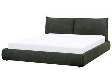 Bed Stof VINAY 180 x 200 cm Donkergroen