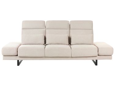 Bank 3-zits IKAST Stof Beige