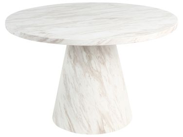 Eettafel MERE Wit marmer 120 cm 120 cm