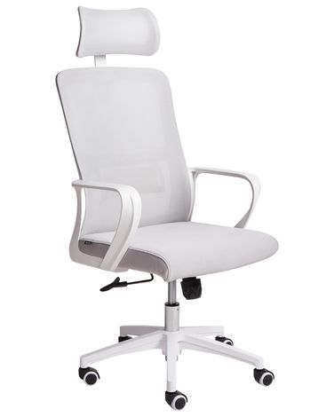 Chaise de bureau MONARCH Gris clair