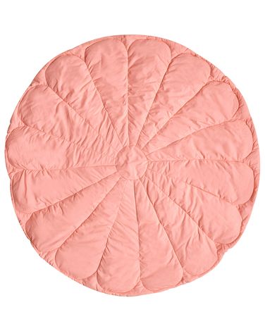 Tapis de jeu pour enfant ELIZJUM 110 x 110 cm Coton Rose