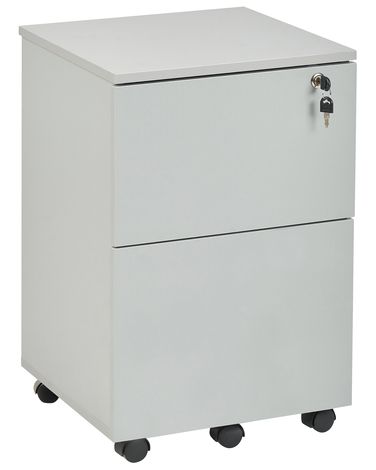 Meuble de rangement JOHNSON Gris clair