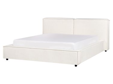 Waterbed Fabric LINARDS 160 x 200 cm (EU King Size) Off-White