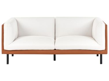 Sofa 2 Seater VORGOD Fabric Off-White