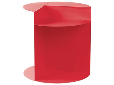 Bijzettafel TAGGART Metaal Rood