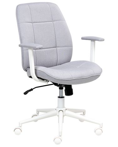 Bureaustoel CARLTON Stof Grijs