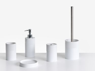Set de 5 accessoires de salle de bain SEPAHUA Blanc