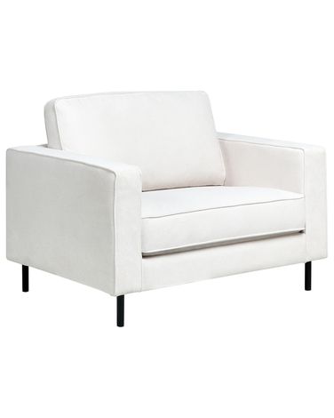 Fauteuil SAVALEN Tissu Blanc cassé