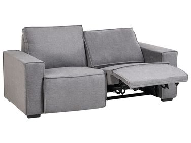 Canapé relax électrique 2 places NUKARI Tissu Gris