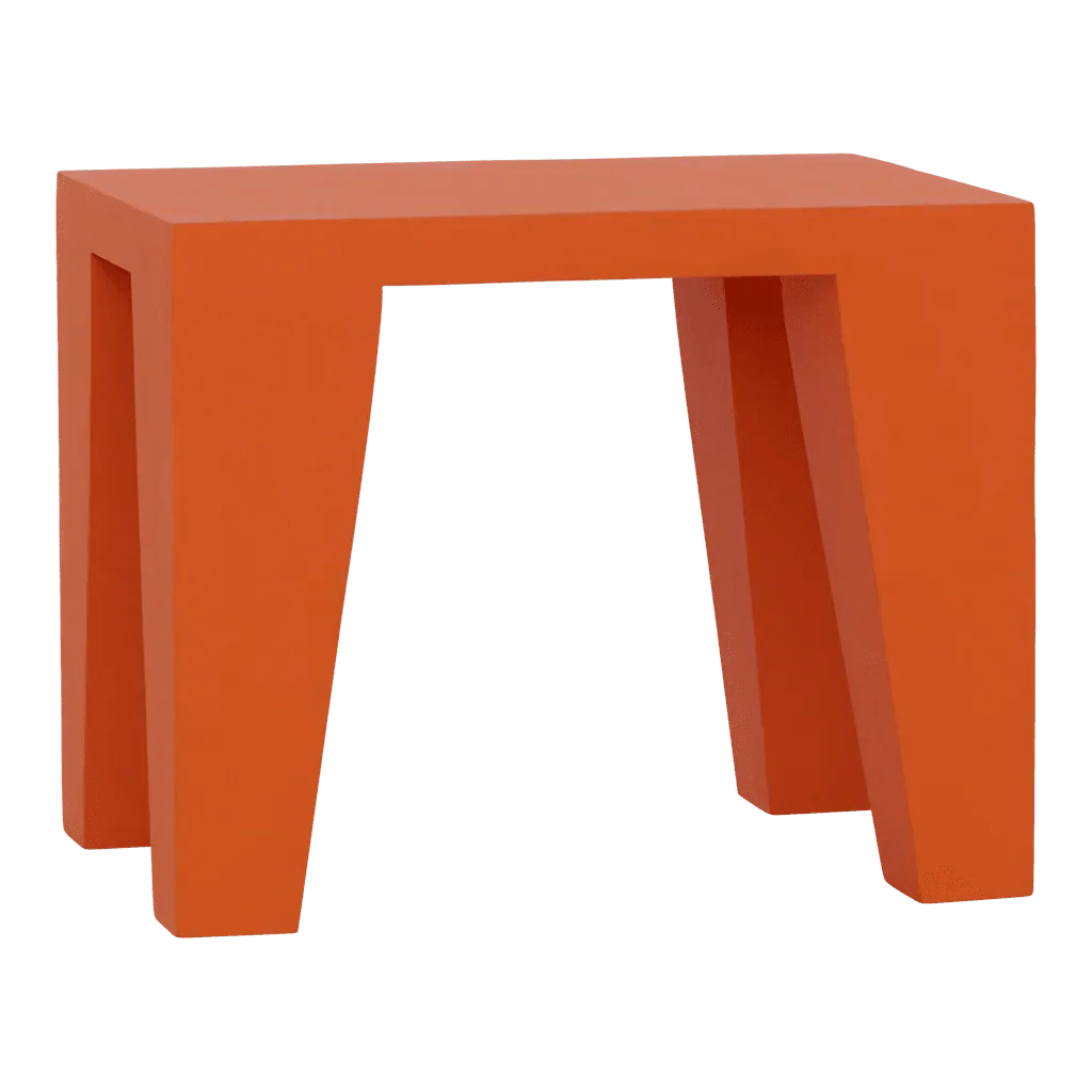 Side table Leon, Flame