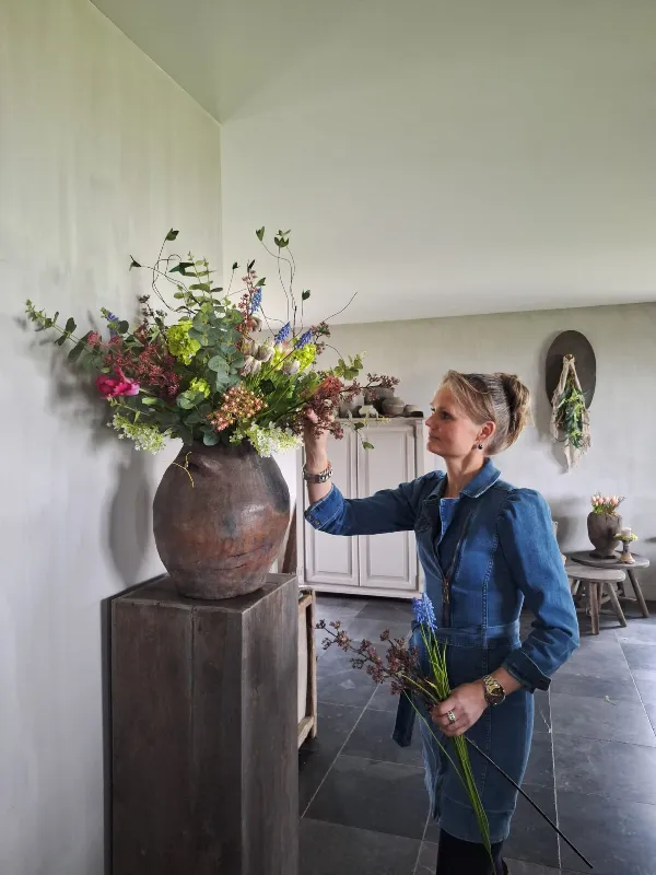 Kunstbloemen boeket voorjaar – workshop